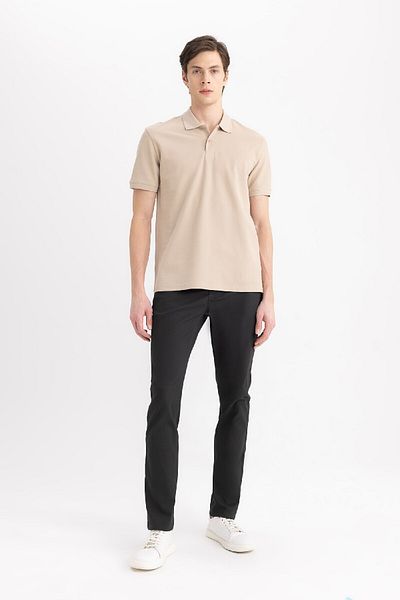 DeFacto Chino Canvas Pants Slim Fit Slim Fit Pocket Skinny Leg T1055Az24Sp