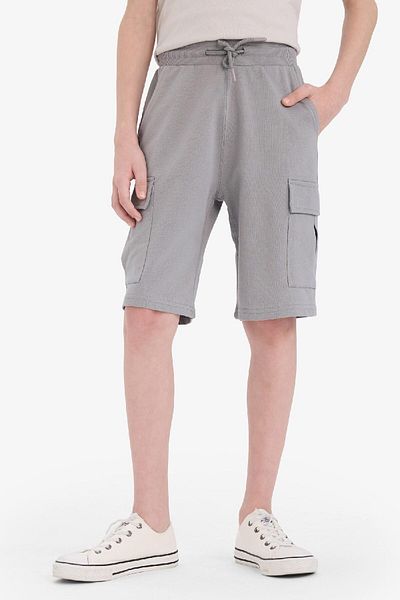 DeFacto Boy's Elastic Waist Cargo Pocket Shorts B5868A825Hs