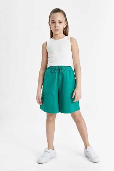DeFacto Printed Girl's Shorts - B0847a8nv31mc