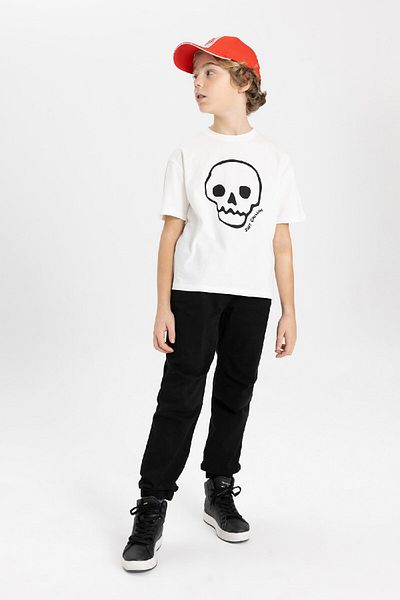 DeFacto Boys Jogger Leg Gabardine Trousers B5915A824Sm