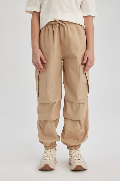 DeFacto Parachute Cargo-Baumwollhose für Mädchen B5042A824SM