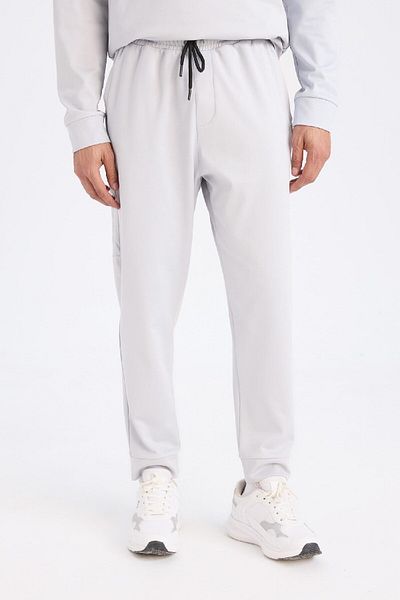 DeFacto Fit Sportsman Standard Fit Jogger Sweatpants με μαλακό ύφασμα κατάδυσης με γούνα εσωτερικά D7308ax25sp