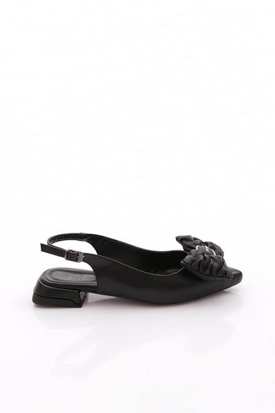 DGN 2886 Women's Bow Detailed Ballerinas