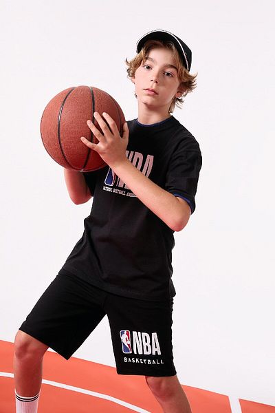 DeFacto Chlapecké šortky se vzorem NBA Wordmark - C0395A824SM