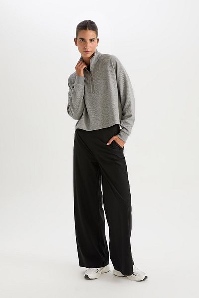 DeFacto Defactofit Wide Leg Wide Leg Pocket Woven Pants C9416Ax25Sp