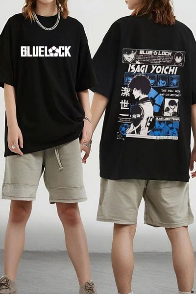 Köstebek Dark Anime Blue Lock Unisex T-Shirt