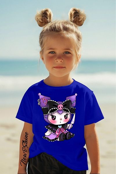 New Shine În căruciorul 6 și mai sus, 1 tricou este cadou pentru achiziții - Tricou pentru copii oversize imprimat Kuromi