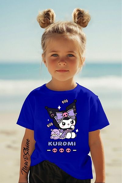 New Shine 1 tricou este un cadou pentru achiziții de 6 și mai sus în coș - Tricou pentru copii supradimensionat imprimat