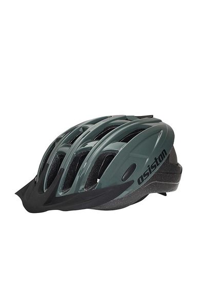SARİSSA BİSİKLET H90 Multicultural Zodiac Helmet Saddle - Purpose Wind Helmet Adult for Scooter and Bike Gray Size