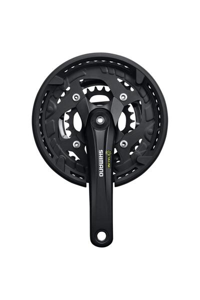 Shimano Alivio FC-T4010 Octalink Aynakol 48-36-26T 3x9V 175mm Siyah