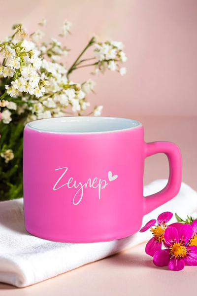 HEDİYEDİYE Kişiye Özel İsimli Kısa Kupa