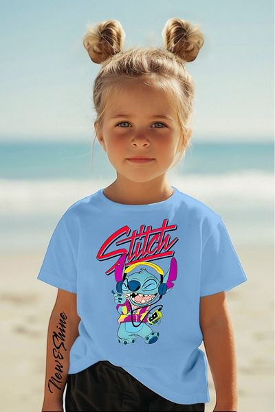 New Shine 1 tricou este un cadou pentru achiziții de 6 și peste în coș - Tricou pentru copii supradimensionat imprimat