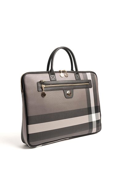 Silver Polo Black Sp1175 Women's Laptop & Briefcase