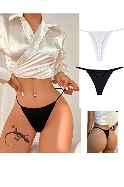 PRENSES String Thong with Ip Rubber 2 Pcs