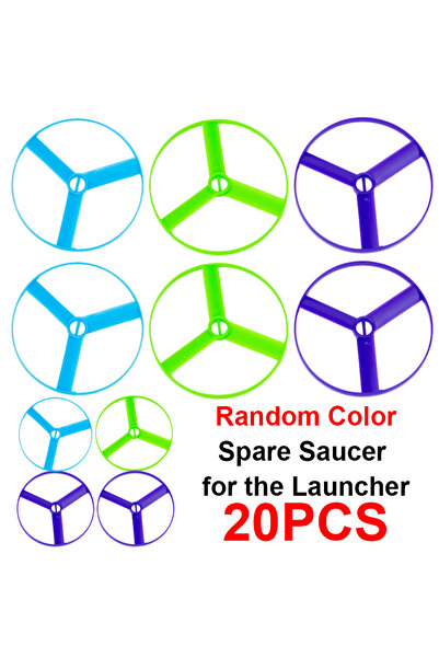 Choice قاذف أقراص الصحن الطائر الأخضر، ألعاب طيران للأطفال، سحب خيط، رمي، التقاط، رياضة خارجية، دفع