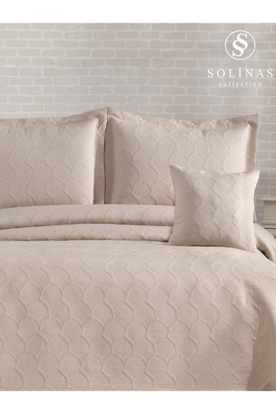 Solinas Collection Selene Vizon Çift Kişilik Yatak Örtüsü