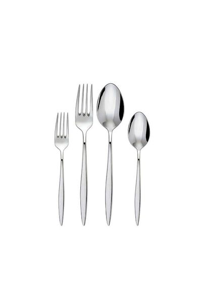 Hisar Mercury 60 Piece 12-Person Cutlery Set
