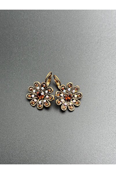 GizemCinar Kararmaz El Yapımı Margueritte Küpe