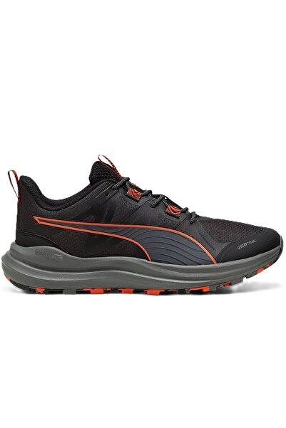 Puma Reflect Lite Trail Running Black Shoes Unisex Koşu Ayakkabısı Siyah