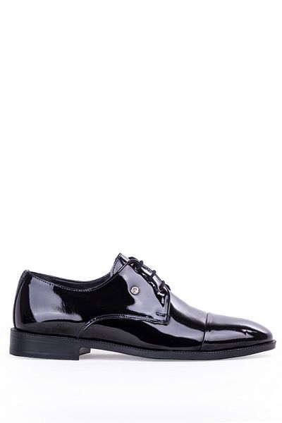 Pierre Cardin 7028 Pantofi pentru bărbați din piele lacuită strălucitoare