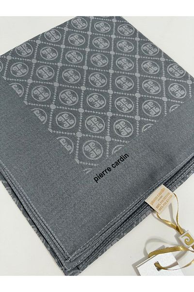 Pierre Cardin Φουλάρι Elegans Monogram - 1090750 -971 Γκρι