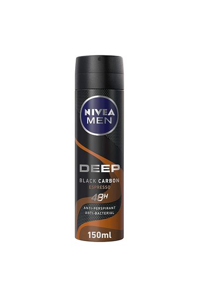 NIVEA NIVEA Deep Black Carbon Espresso Deodorant Spray 150ml