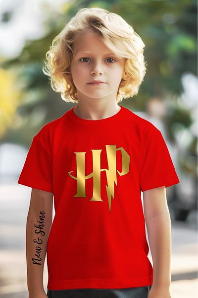 New Shine Harry Potter Printed Oversized Children's T-Shirt