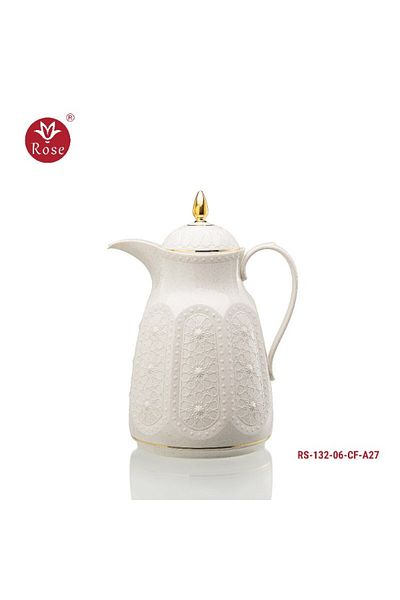 Rose Rs-132- Half-liter thermos for coffee with an Islamic pattern, rose (650) ml