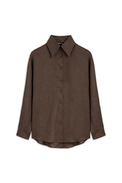 Nocturne Keten Gömlek