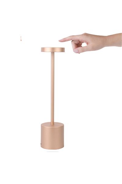 Happy Light Classic Design Rechargeable Aluminum Table Lamp