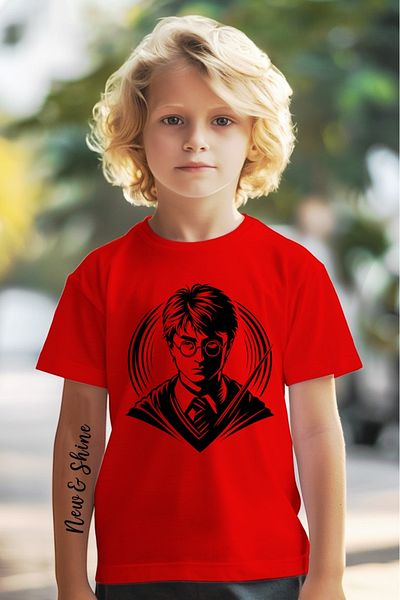 New Shine Harry Potter Printed Oversized Children's T-Shirt