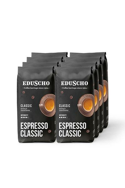 Eduscho Eduscho Espresso Classic, 8 X 1 kg Core Coffee