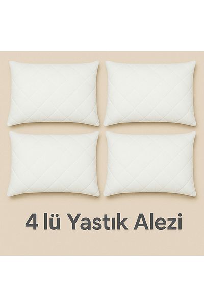 UYKUPEREST 4 bucăți 50x70cm bumbac matlasat pernă saltele saltele umplute cu fibre groase, lavabile, tip hotel