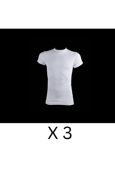 RAKEZ Men's O-Neck T-shirt x3