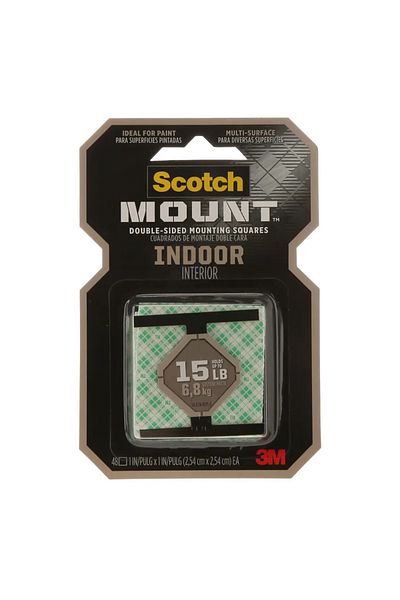 3M Scotch Indoor Mounting Tape Pack (6.8 kg, 48 Pc.)