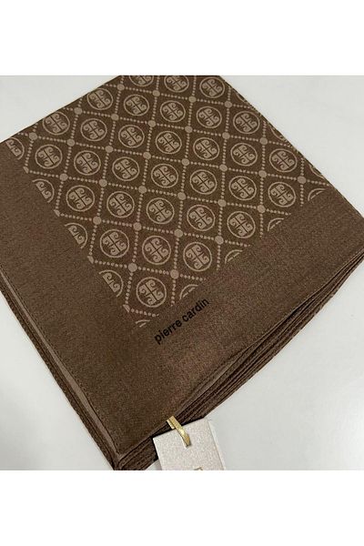 Pierre Cardin Φουλάρι Elegans Monogram - 1090750 -932 Καφέ