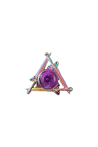 tmtoysandmore Stres Çarkı Metal Model 3 Kol Kılıç Figürlü Uzun Süreli Dönüş