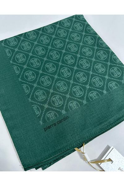 Pierre Cardin Φουλάρι Elegans Monogram - 1090750 -953 Emerald Green
