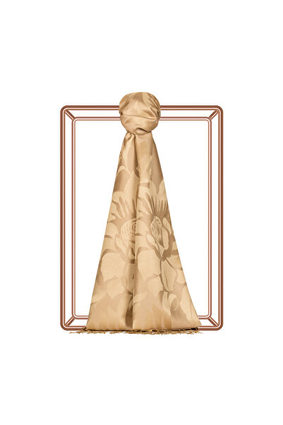 ipekevi Μεταξωτό σάλι με σχέδιο Vizon Nev Bahçe