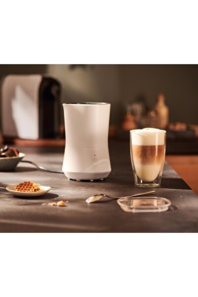 Tchibo Cream-White Electric Milk Frother