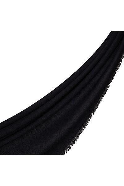ipekevi Şal negru simplu