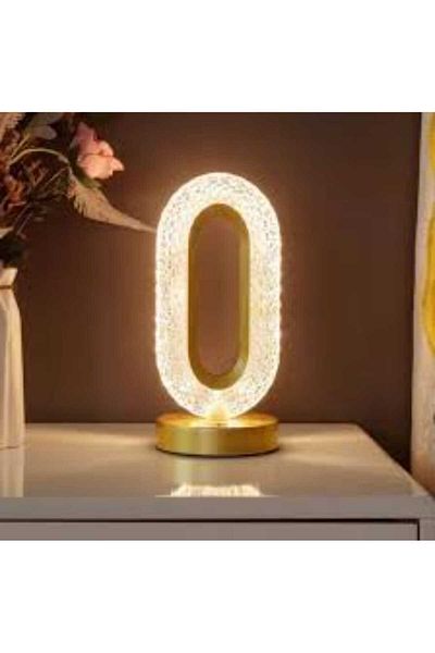 Happy Light Crystal Night Light with Touch Control Adjustable Brightness 3 Color Modes