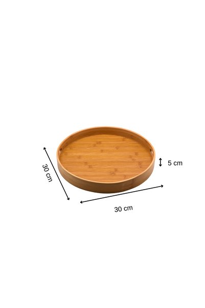 Bambum Carne Round Tray 30 cm