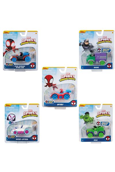 Jazwares Spidey & Friends Amazing Metals Vehicle Assorted - 1 Piece