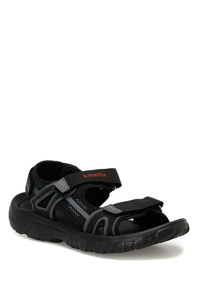 Kinetix Toscana 3Fx Black Men's Sandals