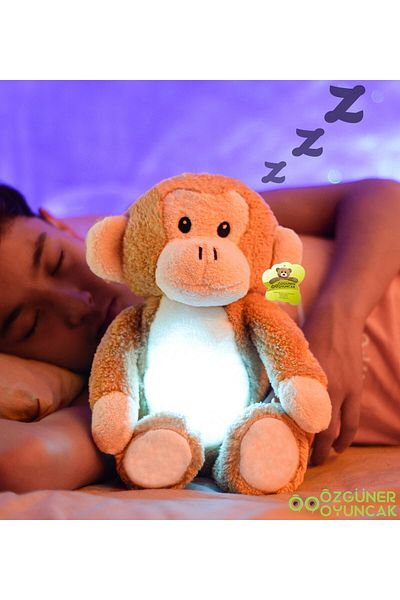HARİKA PELUŞ FABRİKASI COPY - Sleepy Smart Sleeping Companion with Cry Sensor - White Noise Doli