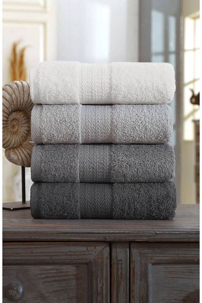 pınars 100% Cotton Rainbow Towel Set 50X90 Hand/Bath Towel