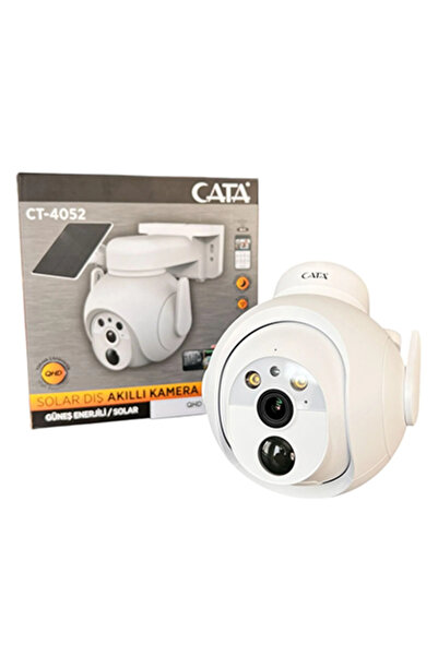 Cata CT-4052 Solar Dış Mekan Kamera