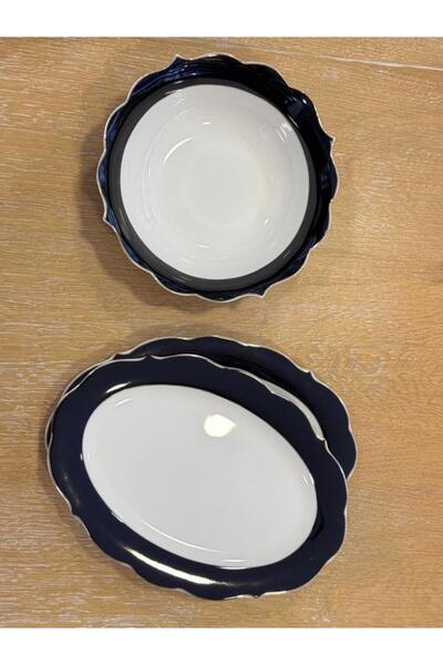 ÇIRPAN EV AROW SİYAH 3'LÜ KAYIK TABAK SALATA KASE SETİ