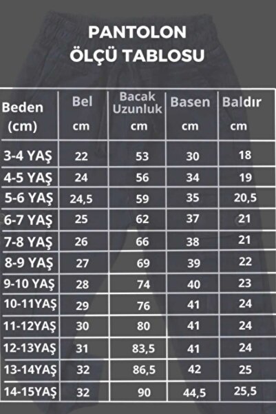 DAZZLEDKİDS Lastikli Bel ve Paça Cepli Kargo Erkek Çocuk Pantolon